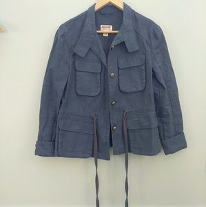 Mossimo dusty blue jacket